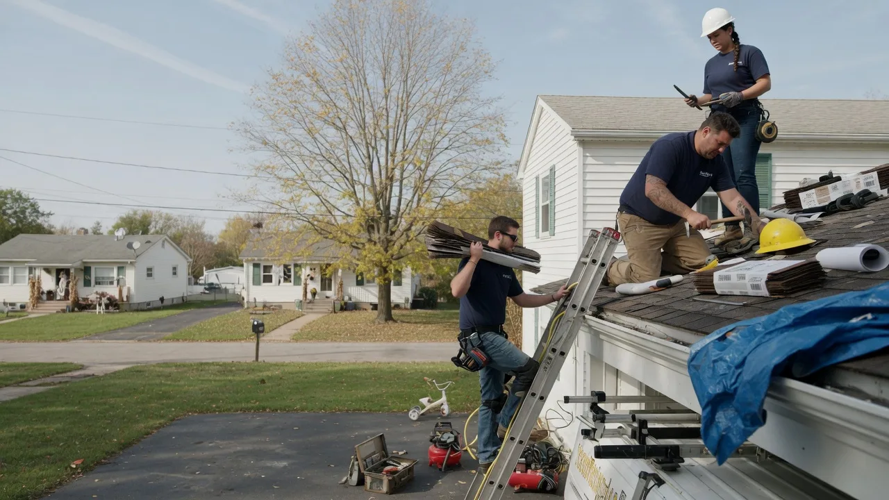 Local Roofing Contractors in State Line, IN near me